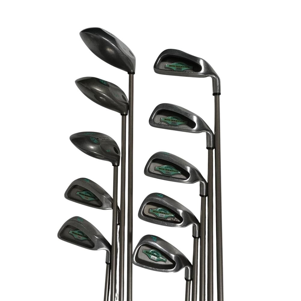 Callaway Big Bertha Set Gems Ladies Flex Graphite Driver 3 5 Wood 4-PW RH